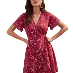 Leriya Fashion Dress for Women | Western Mini One Piece Dress for Women Short with Button Up | A-Line Casual Summer Dresses for Beach & Stylish Party Outifits